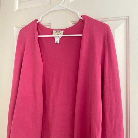 Talbots Pink Cardigan - Picture 3 of 11